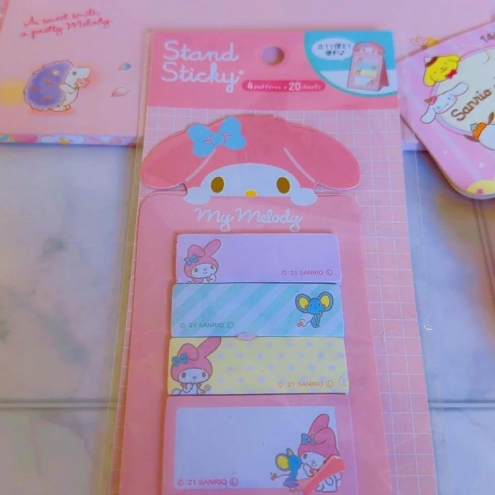 Y2K COQUETTE SANRIO MY MELODY PAPER NOTEPAD BUNDLE NEW